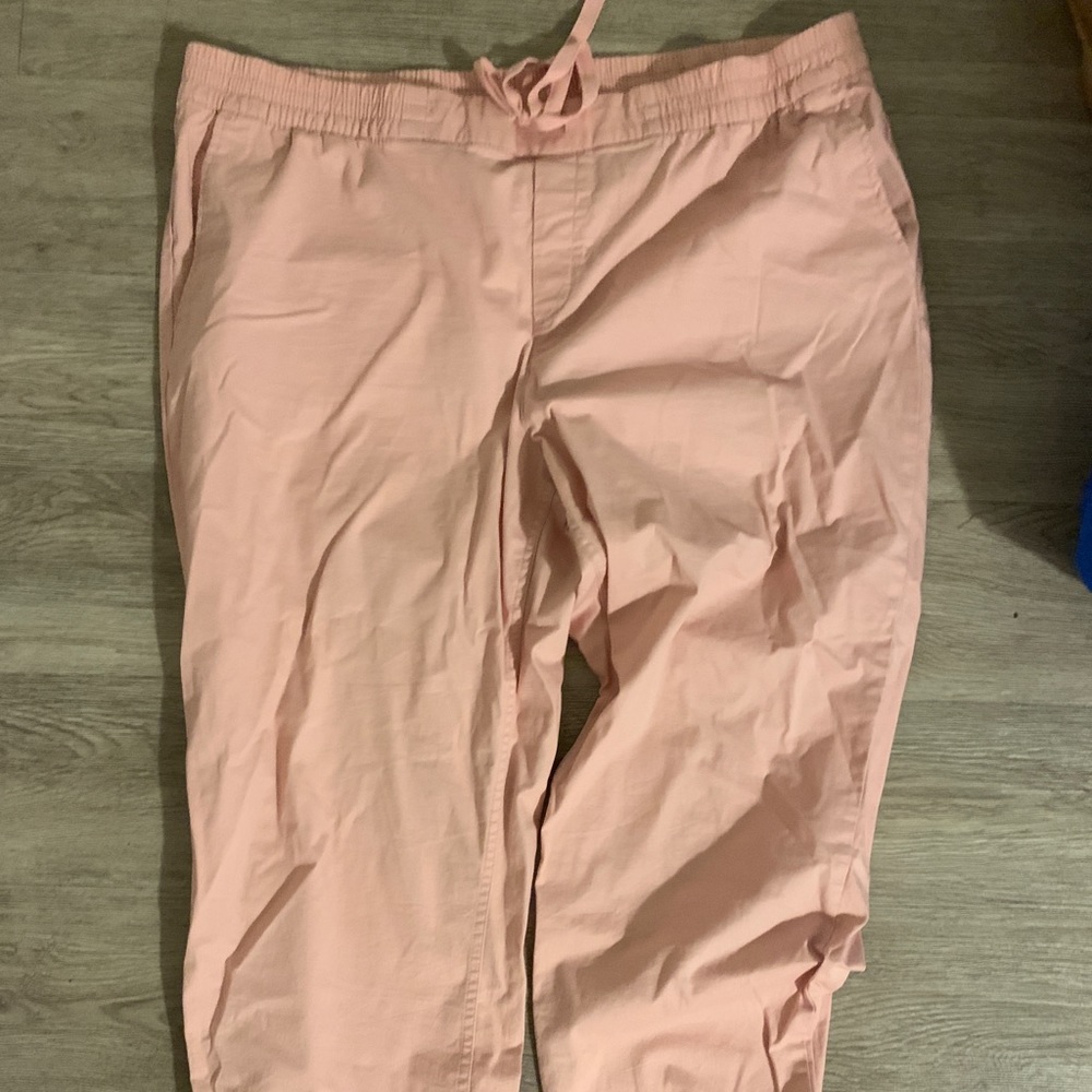 Old navy pink chinos plus size